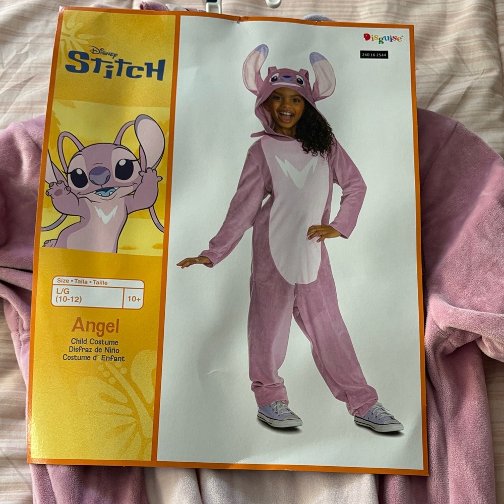 Disney Stitch Angel Pink Costume